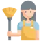 broom pool trash cleaning