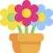 flower-pot garden
