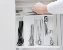 Utensil removal & placement