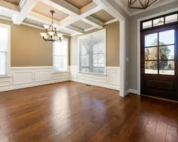 unfurnished living room